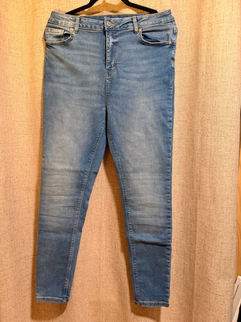 Blue Women's high-Rise Skinny Jeans